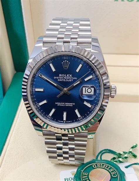 Rolex Datejust 41mm 126334 blue 